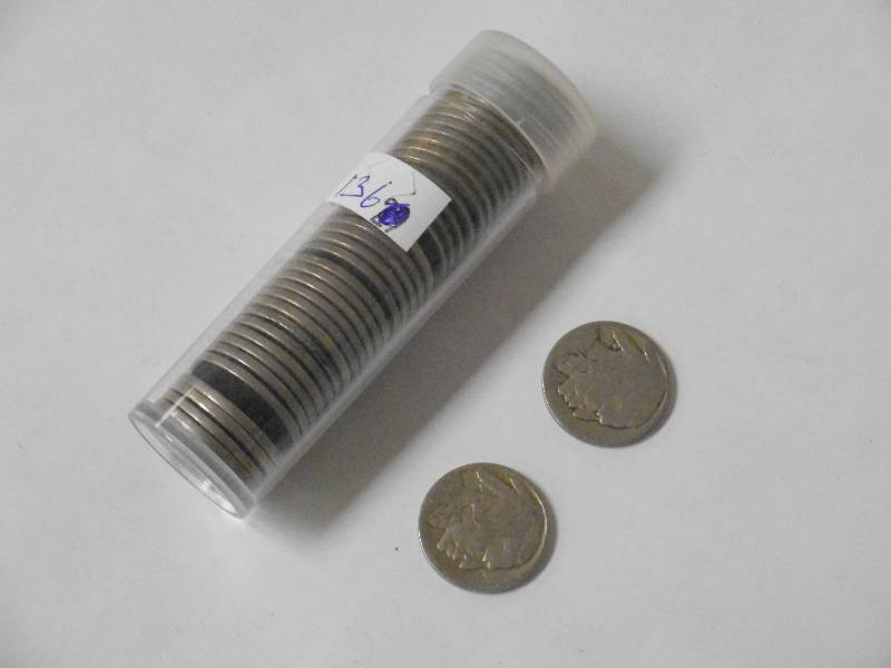 lot 136 image: 1910s - 1930s - Buffalo Nickels - Q...