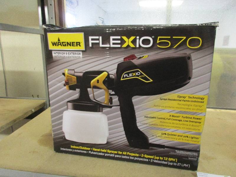 Flexio 570 paint gun