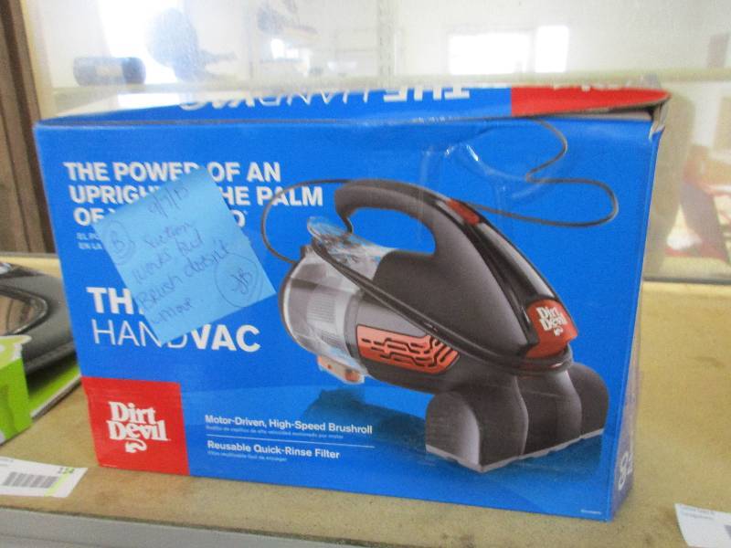 Hand vac