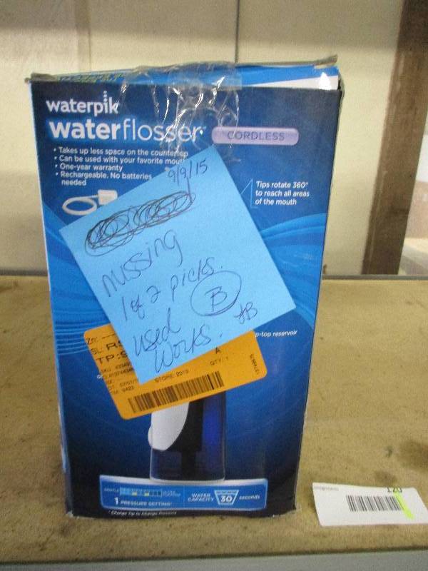 Water pik flosser