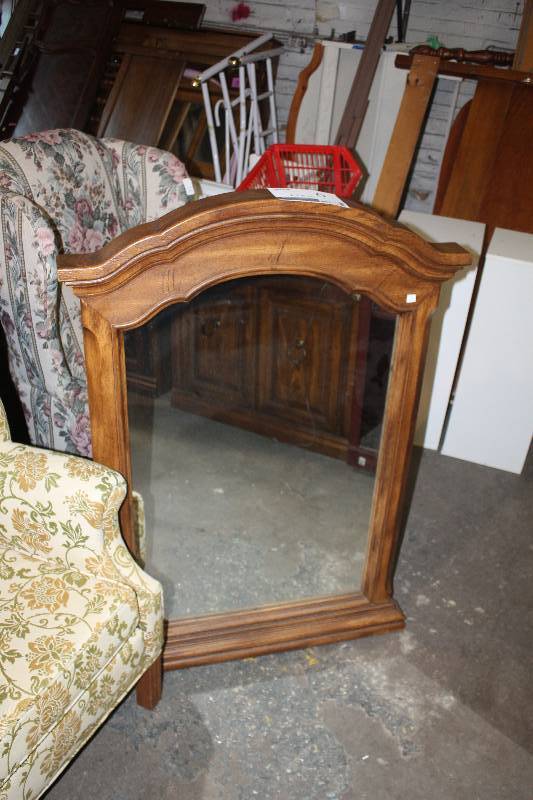 lot 9 image: Custom Mirror