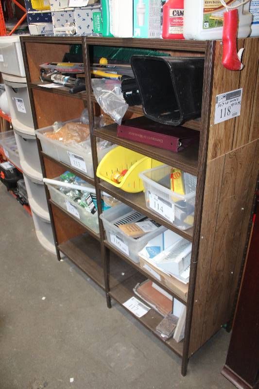 lot 118 image: Shelf No Contents