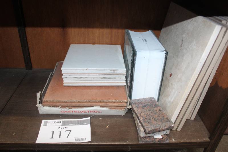 lot 117 image: Table Lot of Tile