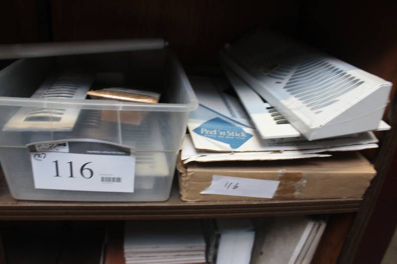 lot 116 image: Lot of (2) Box Lot of Household Hardware