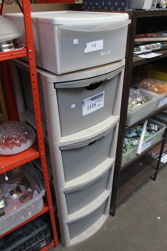 lot 108 image: Lot of (2) Storage Bins