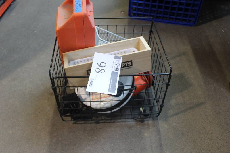 lot 98 image: Box Lot of Tools, Organizers