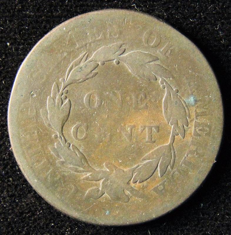 1819 US EARLY DATE MATRON HEAD LARGE CENT