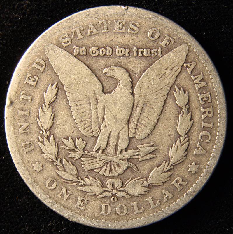 1889-O MORGAN SILVER DOLLAR