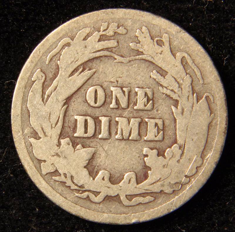 1903 BARBER SILVER DIME