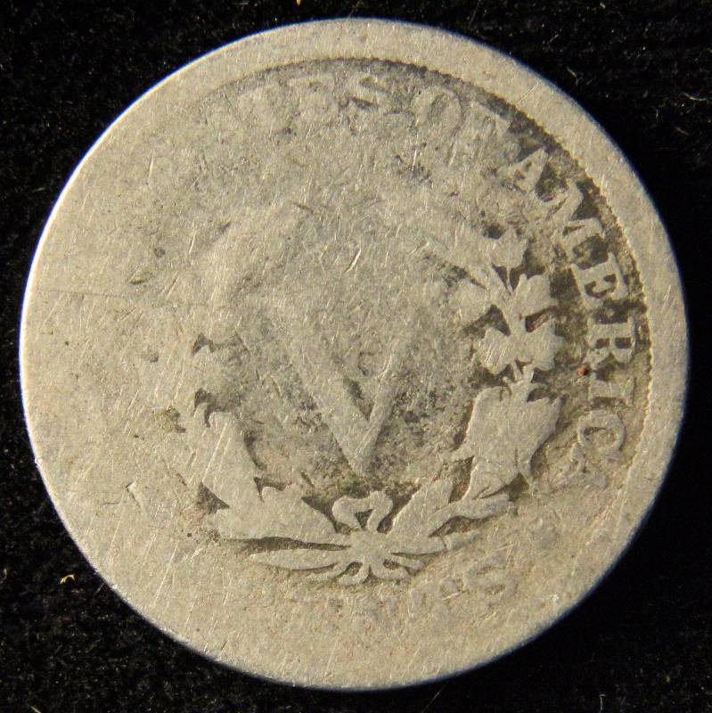 1892 LIBERTY OR V NICKEL