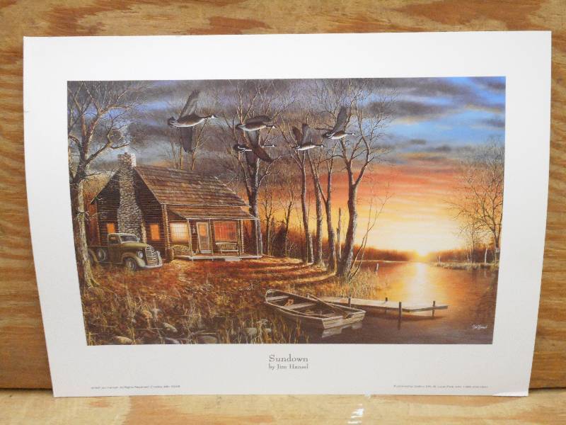 (9) Jim Hansel Prints Sundown Mea...