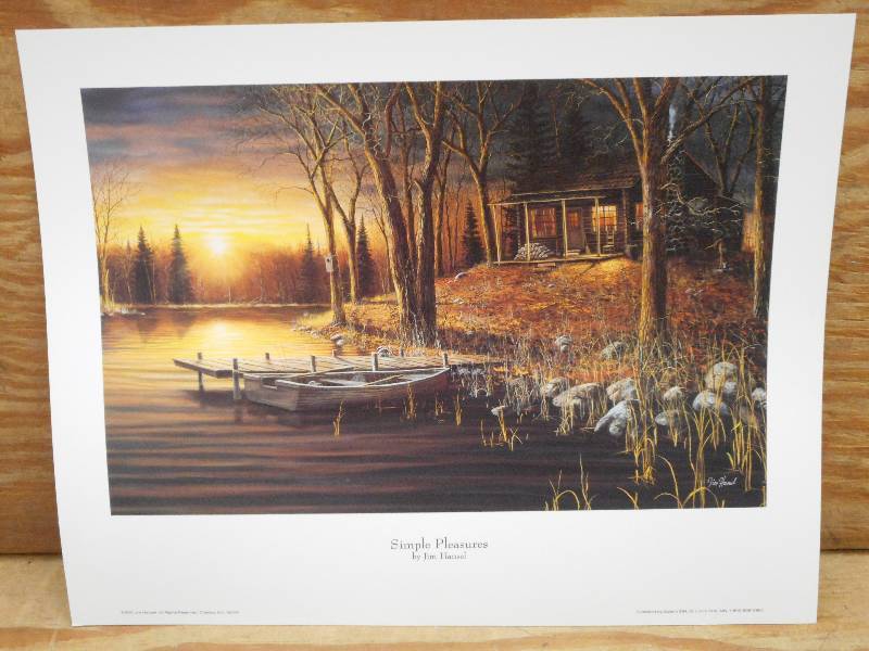 Approx (150) Jim Hansel Prints Sim...