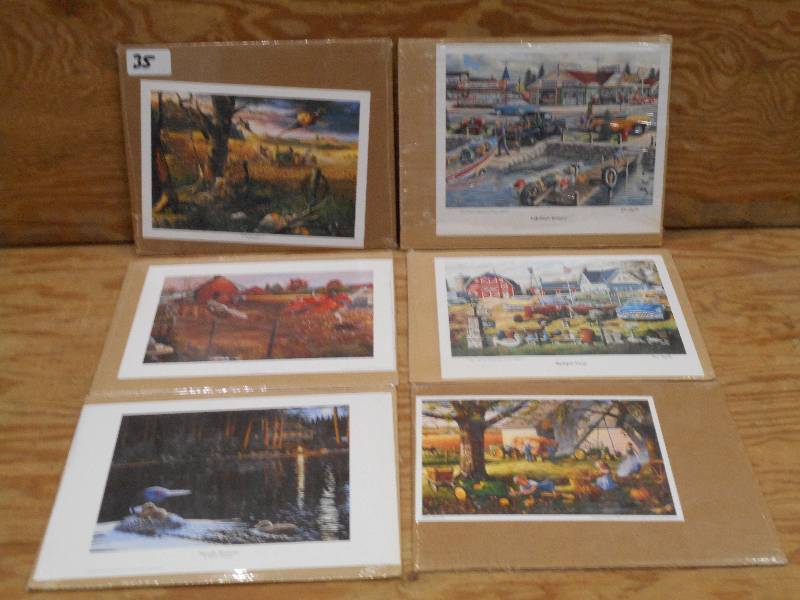 Lot Of Assorted Wildlife Prints ...