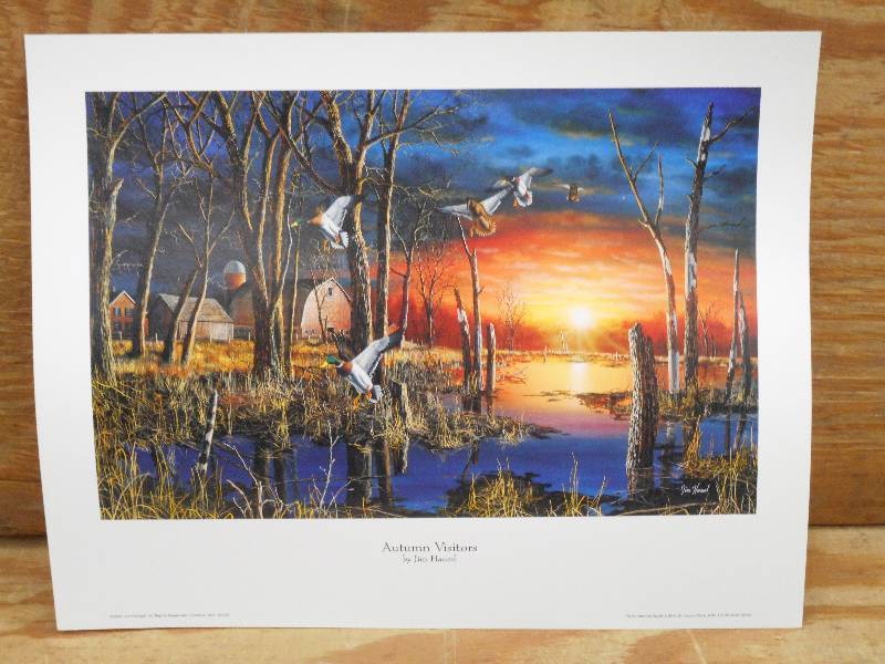 Approx (20) Jim Hansel Prints Autu...