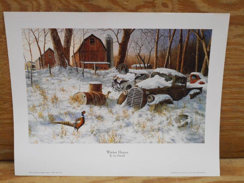 Approx (50) Jim Hansel  Prints Win...