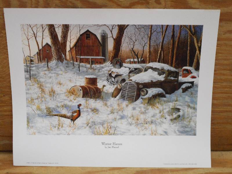 Approx (50) Jim Hansel  Prints Win...