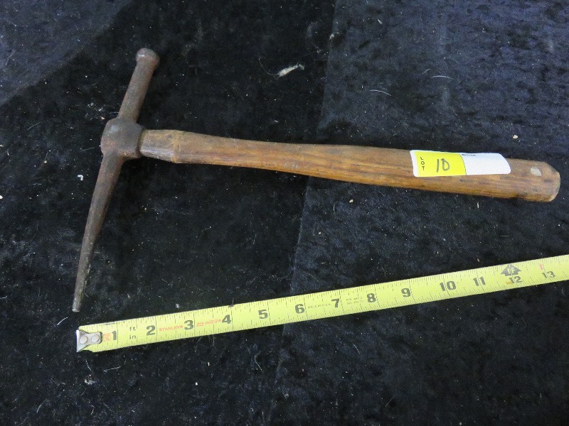 Antique gold mining pick