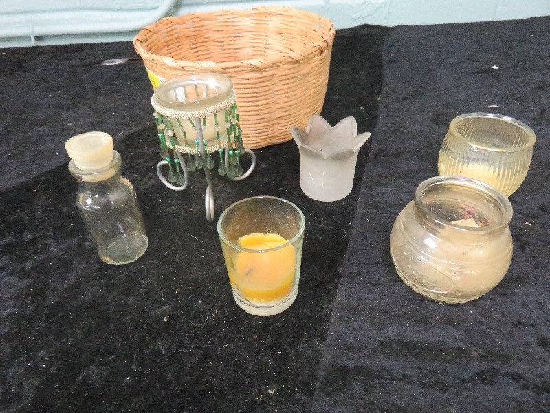 Lot of candle holders