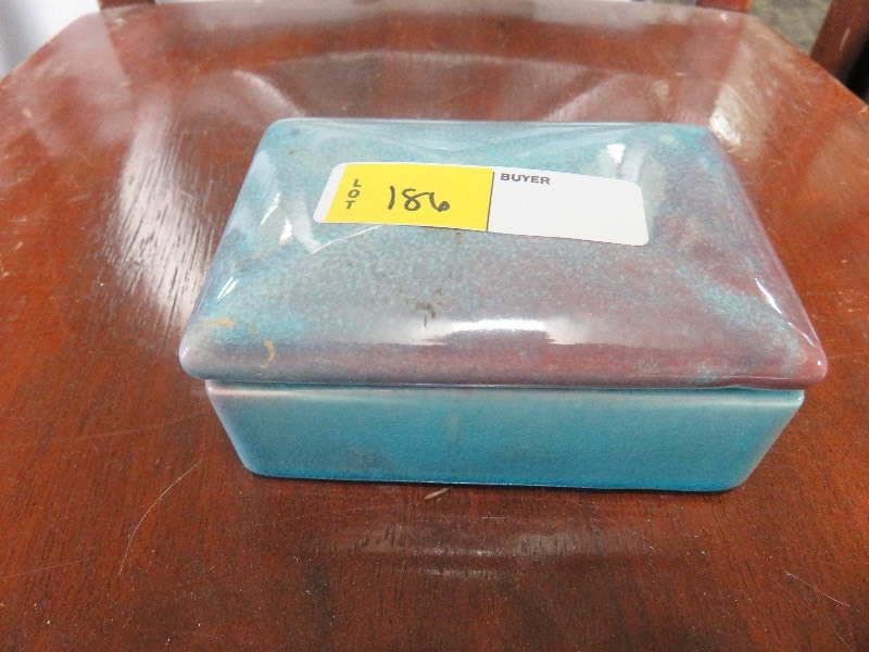 blue trinket box