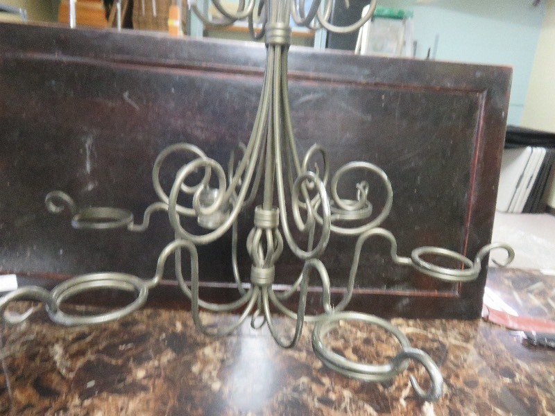 Hanging candleabra