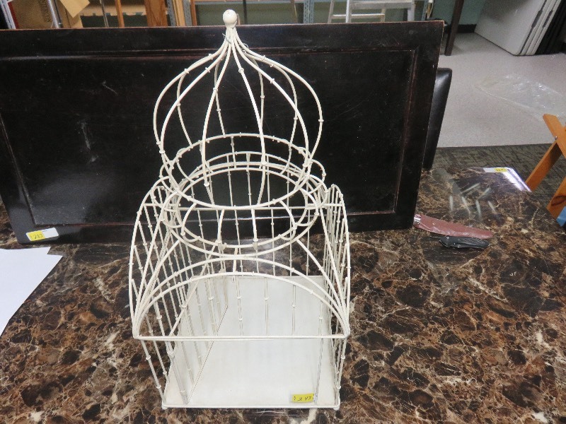 Large decorative bird cage
