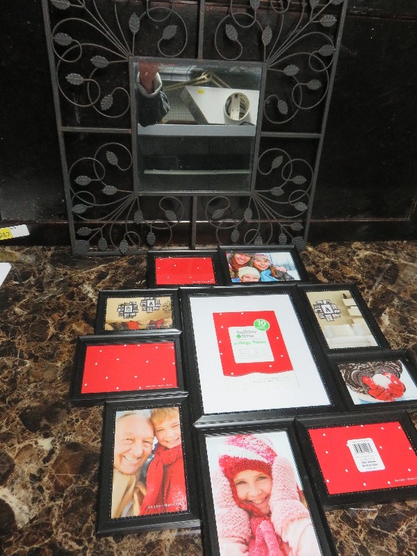 picture frame and mirror