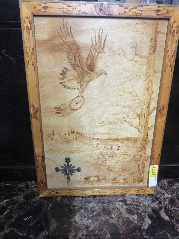 Native American Clock