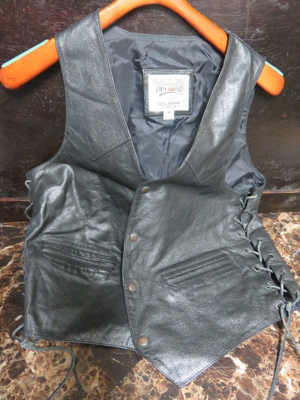 Wilson Leather Vest