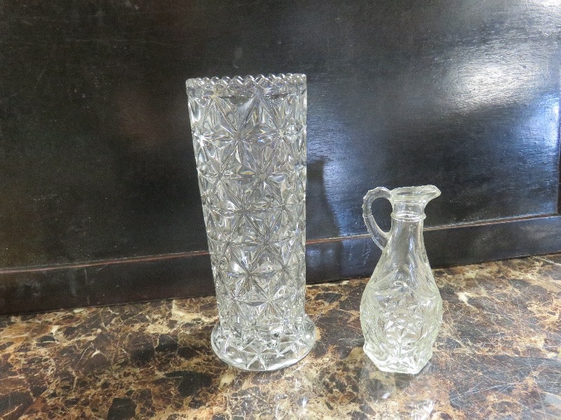 Cut glass Vase