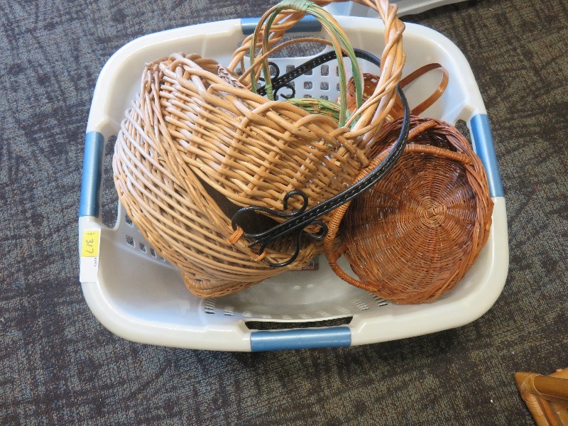 wicker baskets