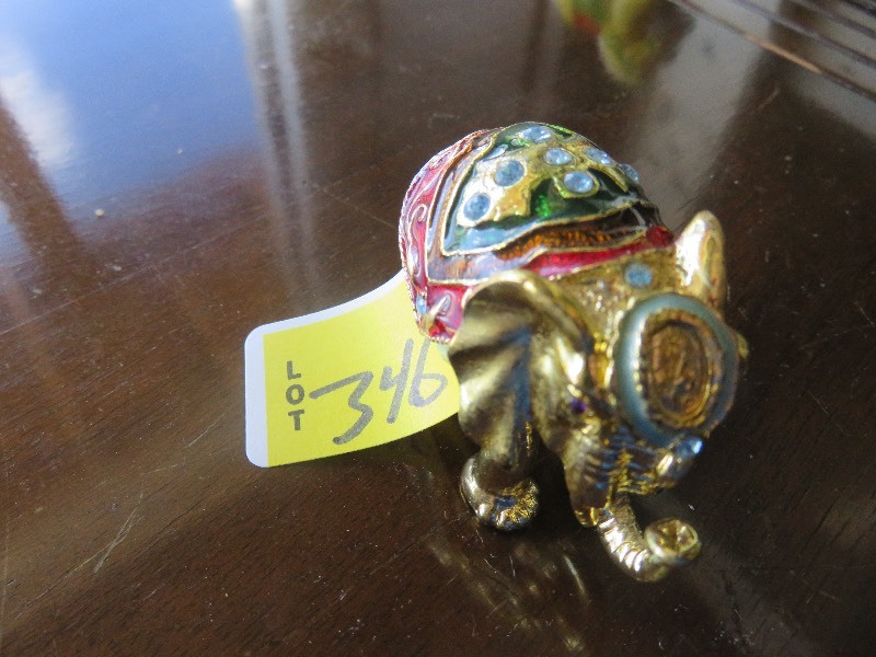elephant trinket box