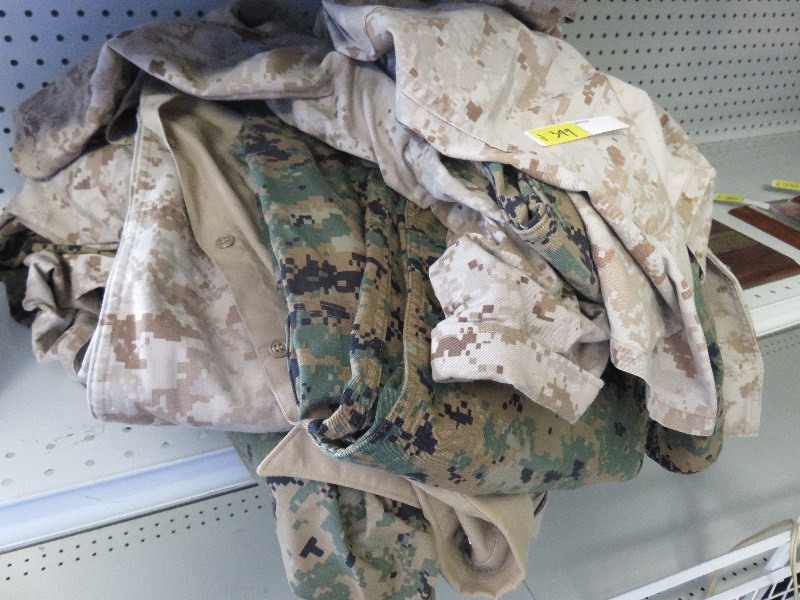 BDUs (Camo clothes)