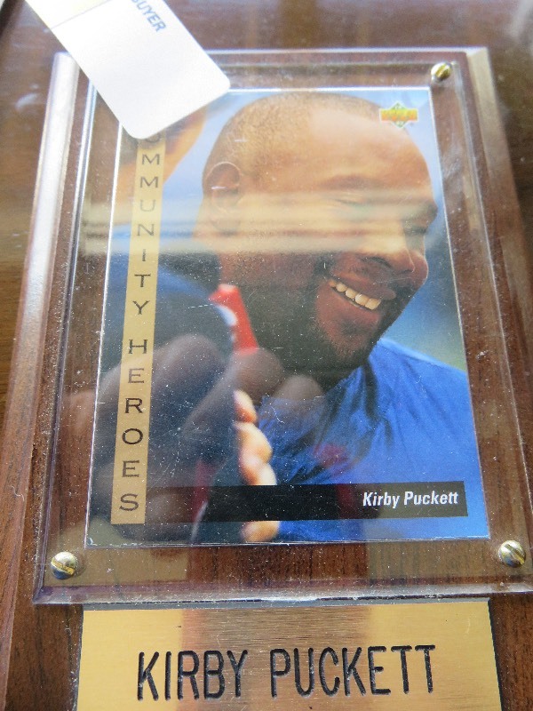 Kirby Puckett Plaque