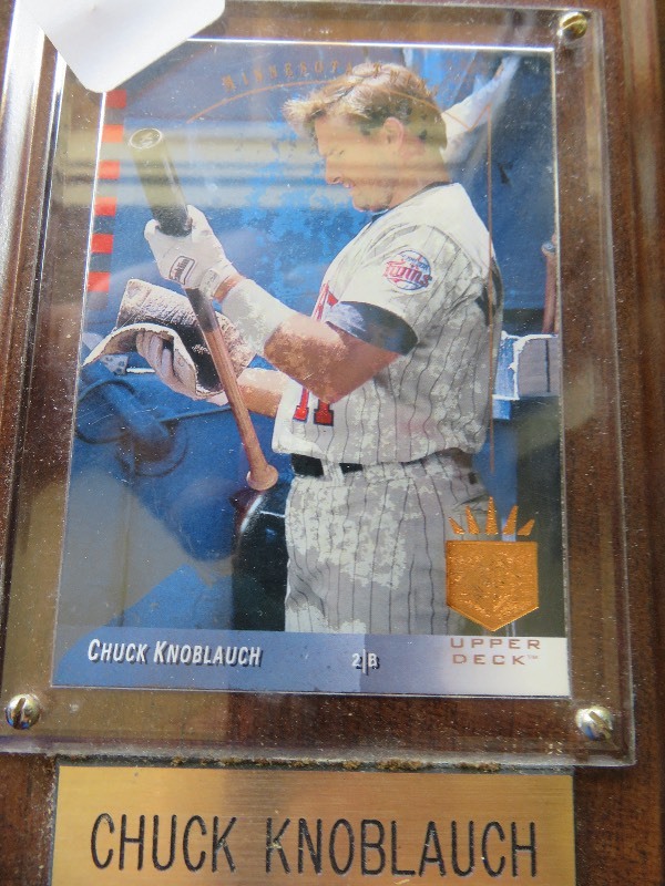 Chuck Knoblauch Plaque