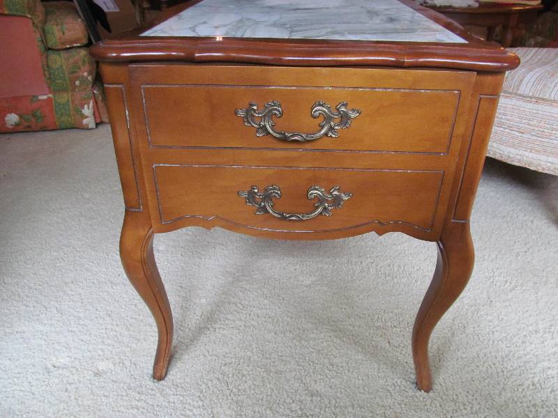 Marble End Table