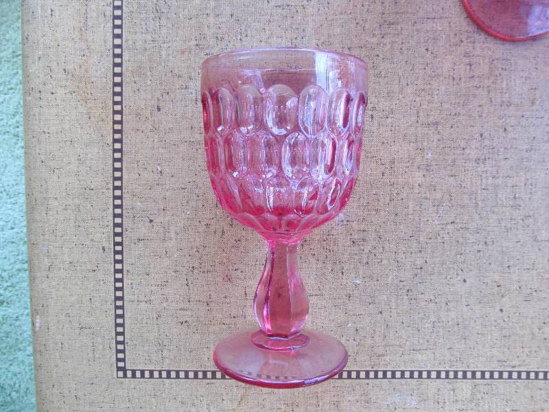 Cranberry Goblets
