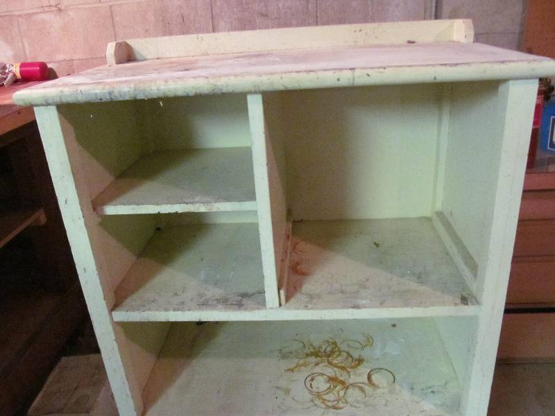 Vintage Wood Cabinet