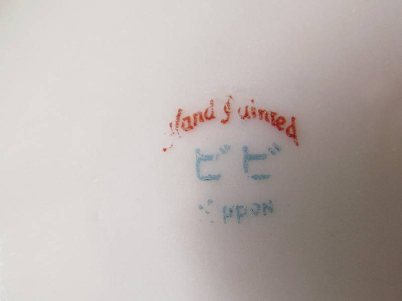 Nippon,Hand Painted Plate
