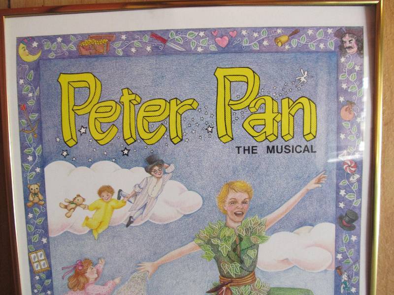 Signed,Peter Pan Musical Billboard