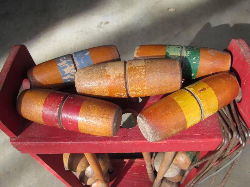 Vintage Croquet set