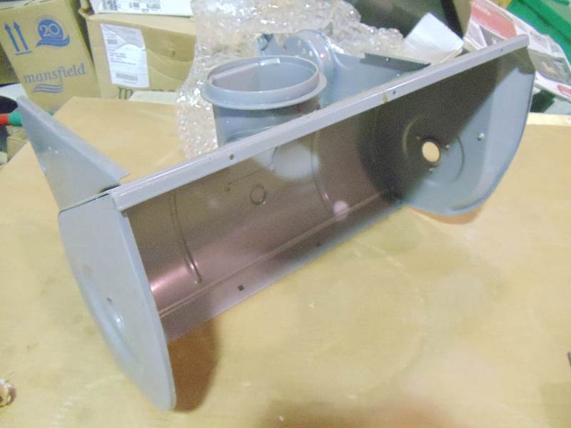 lot 47 image: NEW 20 in Snow Blower Housing Grey