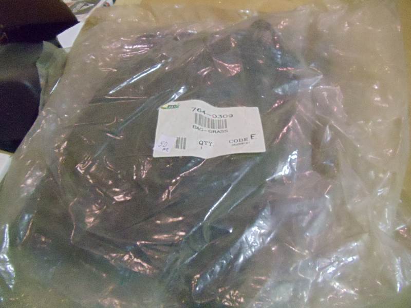 lot 50 image: NEW Qty 2 MTD Lawn Mower Grass Catcher Bags 764-0309