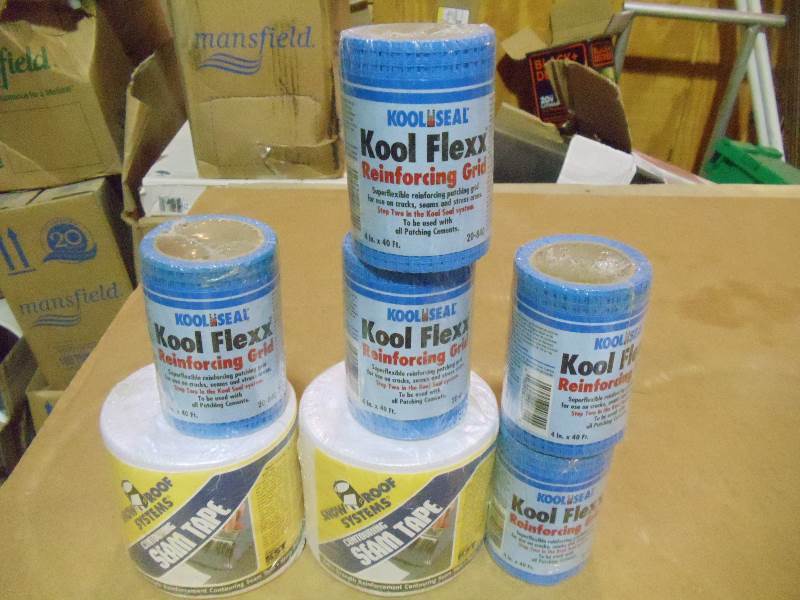 lot 69 image: NEW Qty 6 Rolls Seam Tape