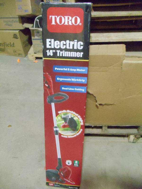 lot 119 image: NEW Toro 14in Electic Trimmer 51480