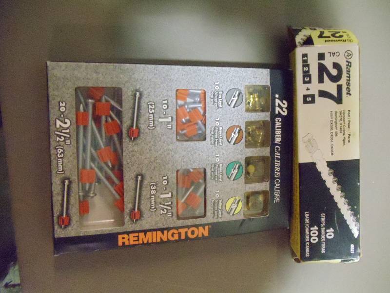 lot 227 image: NEW Lot Remington Ramset Powder Cartridges