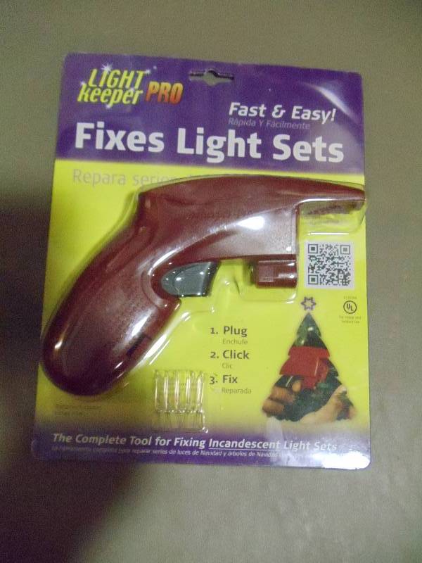 lot 233 image: NEW Light Keeper Pro Xmas Light Repair Tool