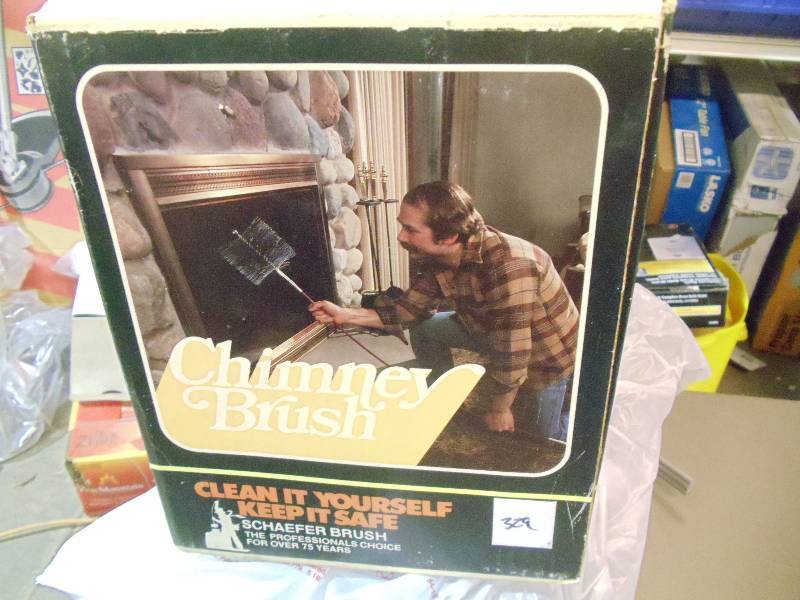 lot 329 image: NEW 8 in Chimney Cleaning Brush Round