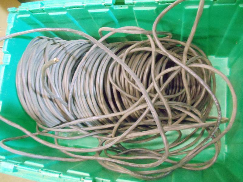 lot 341 image: NEW Approx 500 ft Electrical Wire 143 NM-B GREEN BIN NOT INCLUDEDNon Metallic Sheathed