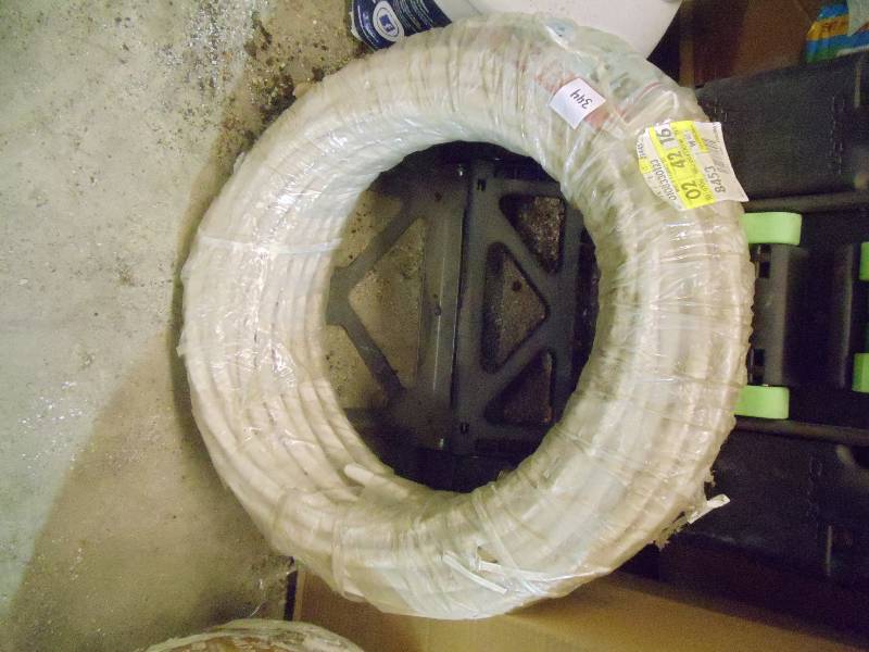 lot 344 image: NEW 125 ft Electrical Wire 83 With Ground NM-B