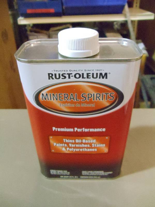 lot 385 image: NEW Qty 2 Cans RustOleum Premium Mineral Spirits, Low Oder, no Residue, Qt ea